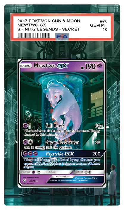 Mewtwo GX - 78 SIG Custom Extended Aura