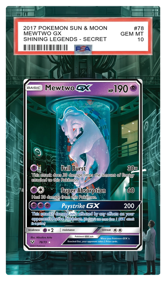 Mewtwo GX - 78 SIG Custom Extended Aura
