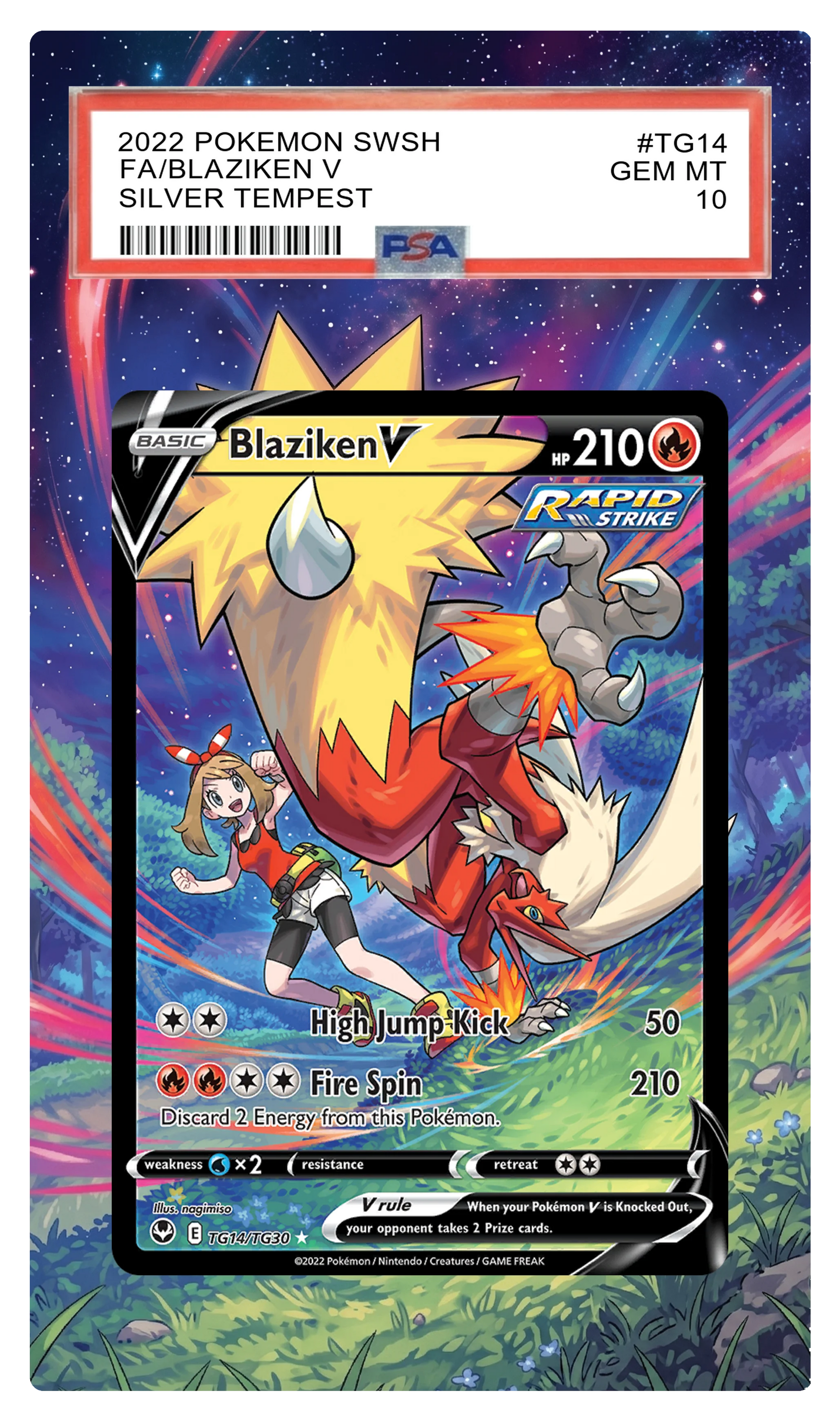 Blaziken V - TG14 SIT Custom Extended Aura