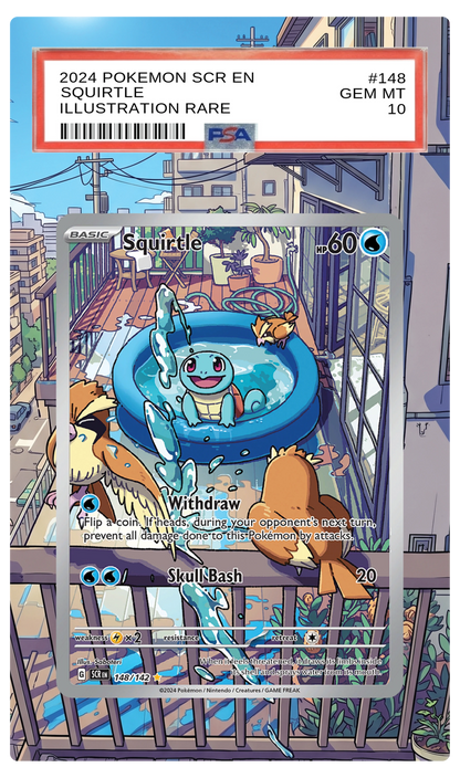 Squirtle - 148 SCR Custom Extended Aura
