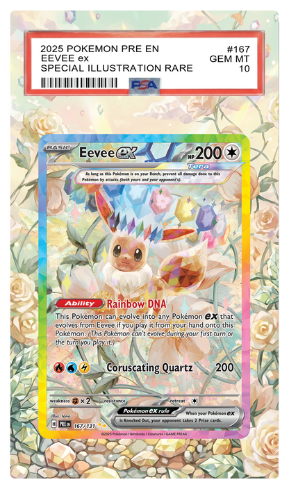 Eevee ex - 167 PRE Custom Extended Aura