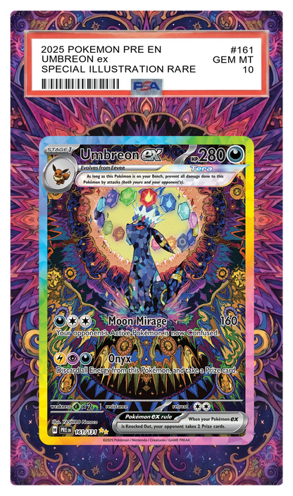 Umbreon ex - 161 PRE Custom Extended Aura