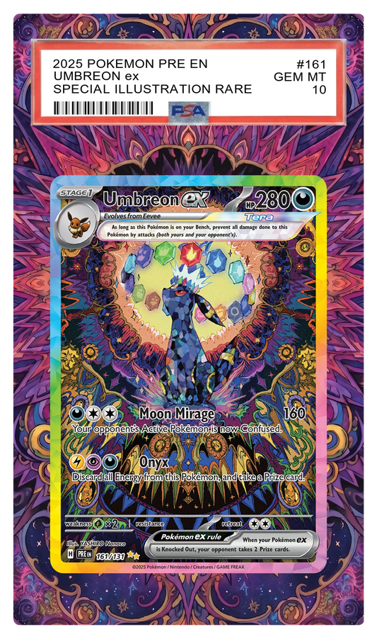 Umbreon ex - 161 PRE Custom Extended Aura