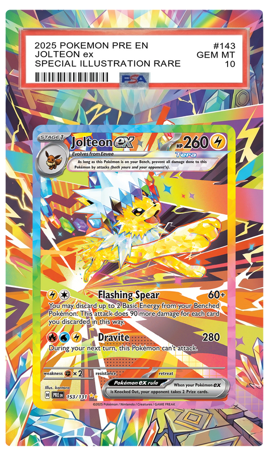 Jolteon ex - 153 PRE Custom Extended Aura