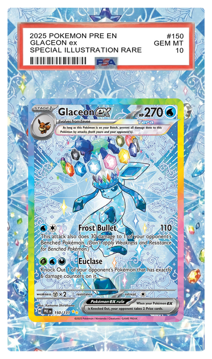 Glaceon ex - 150 PRE Custom Extended Aura