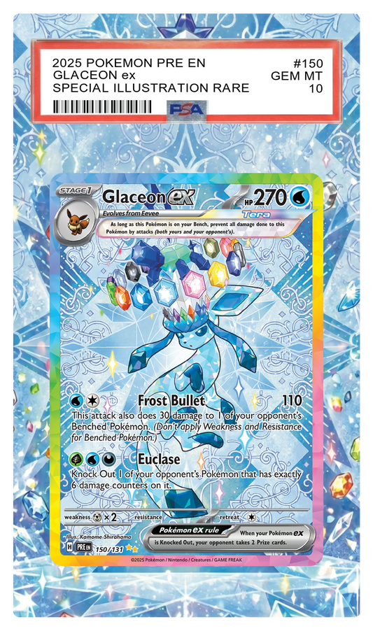 Glaceon ex - 150 PRE Custom Extended Aura