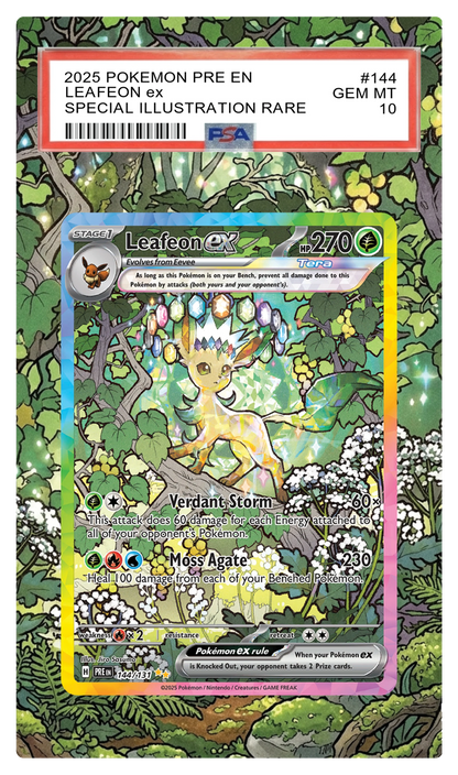Leafeon ex - 144 PRE Custom Extended Aura