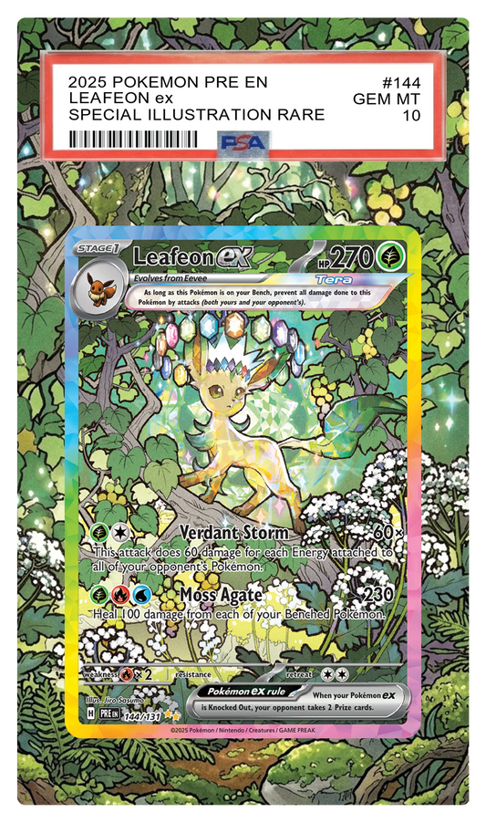 Leafeon ex - 144 PRE Custom Extended Aura