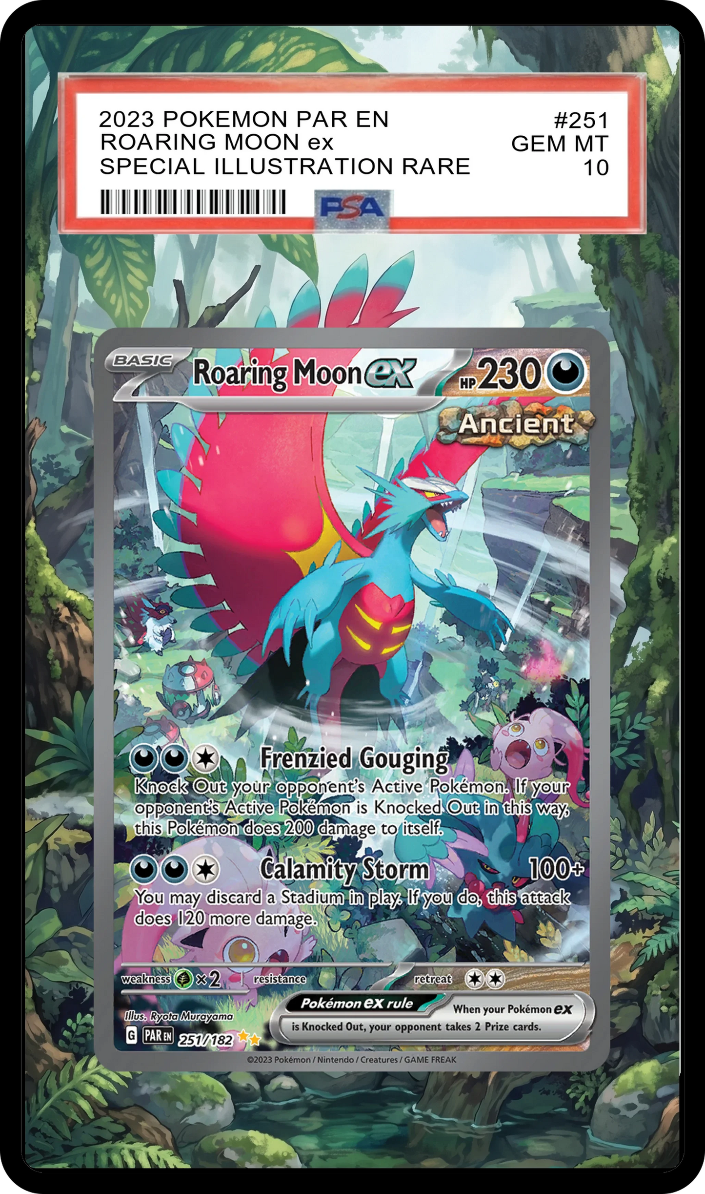 Roaring Moon ex - 251 PAR Custom Extended Aura