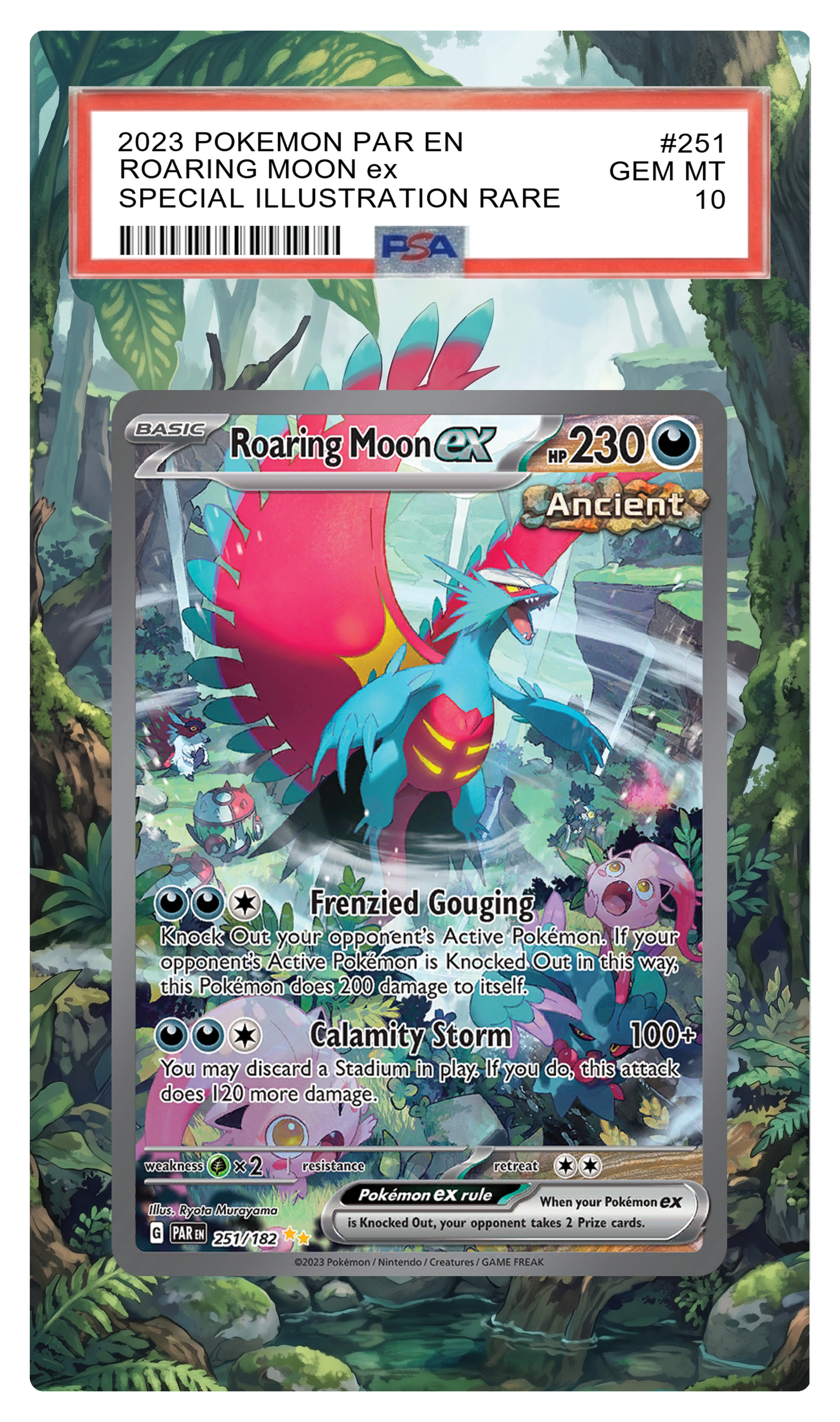 Roaring Moon ex - 251 PAR Custom Extended Aura