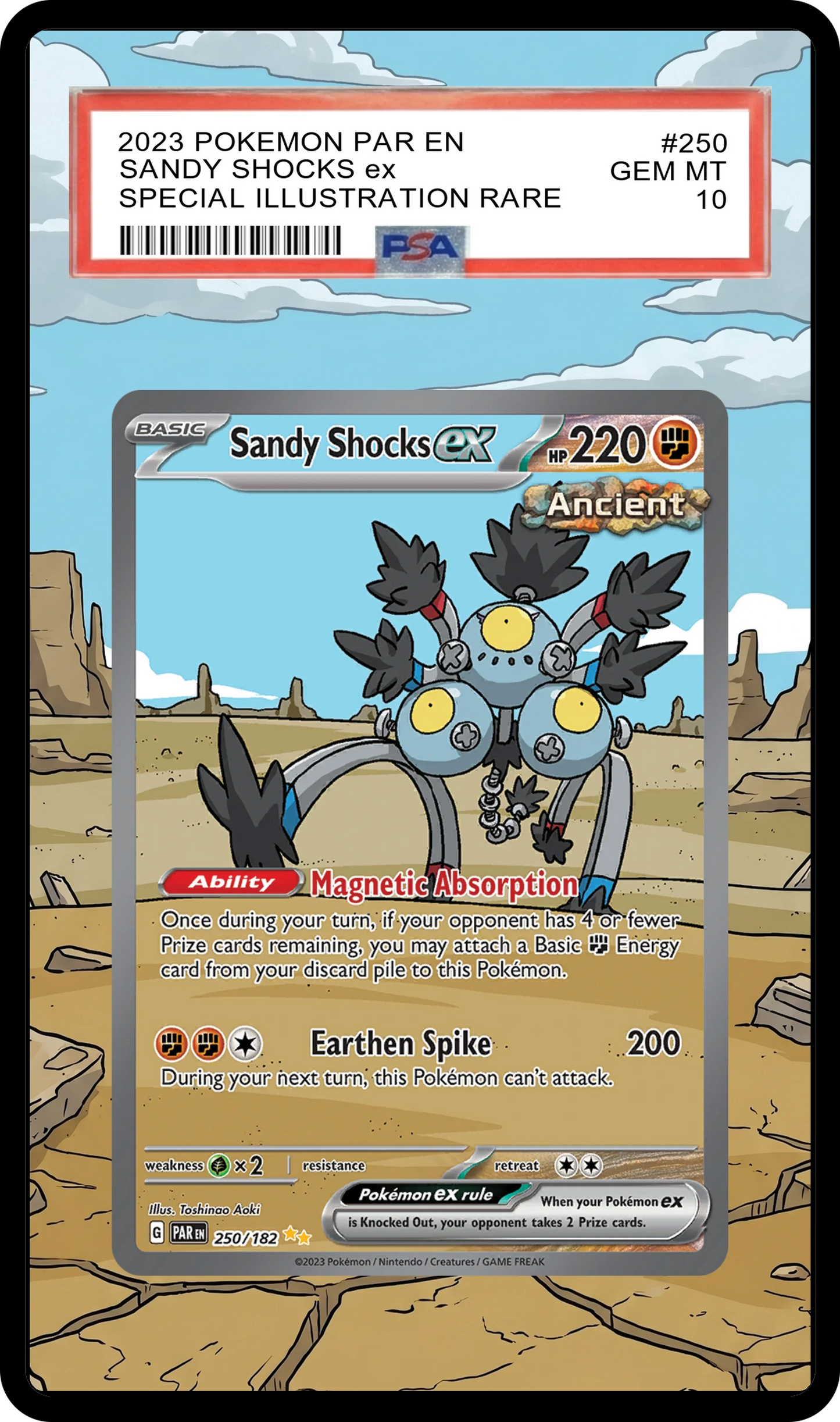 Sandy Shocks ex - 250 PAR Custom Extended Aura