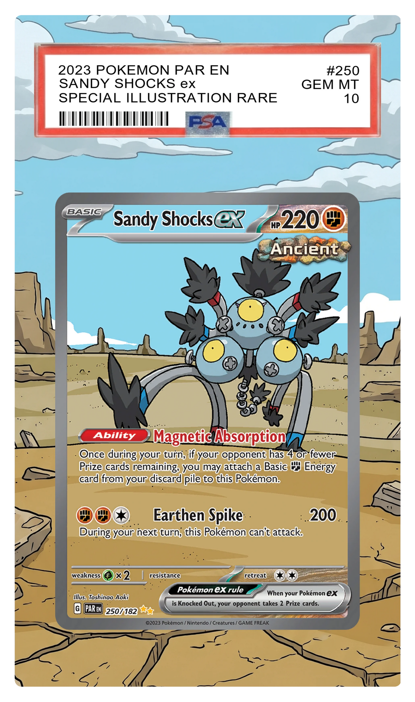 Sandy Shocks ex - 250 PAR Custom Extended Aura