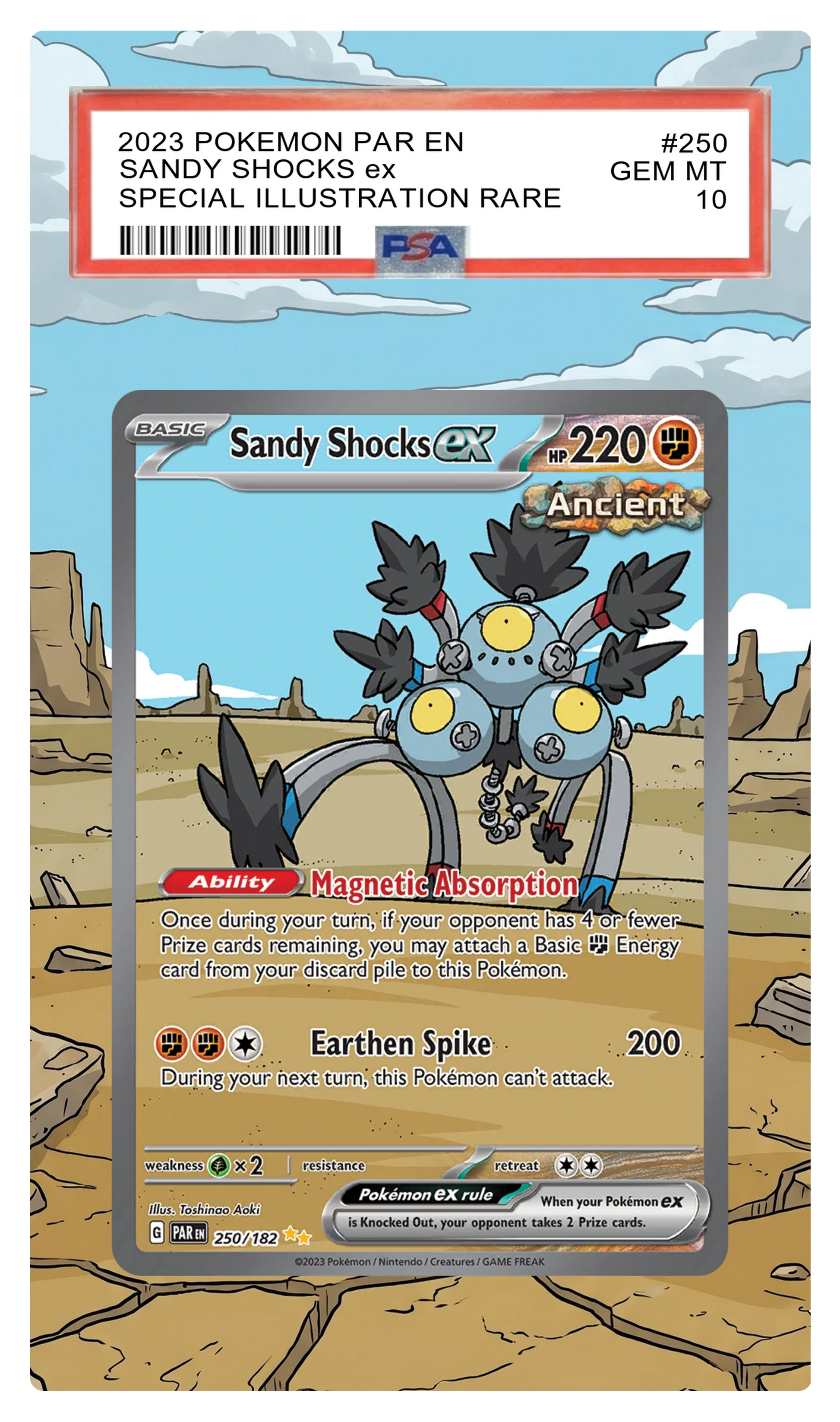 Sandy Shocks ex - 250 PAR Custom Extended Aura