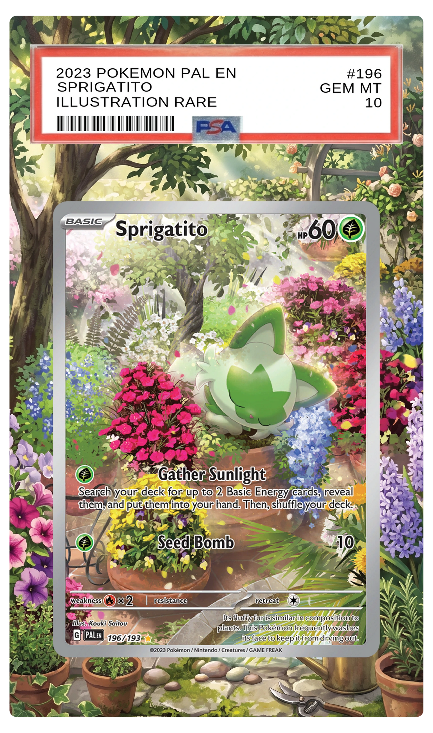 Sprigatito - 196 PAL Custom Extended Aura