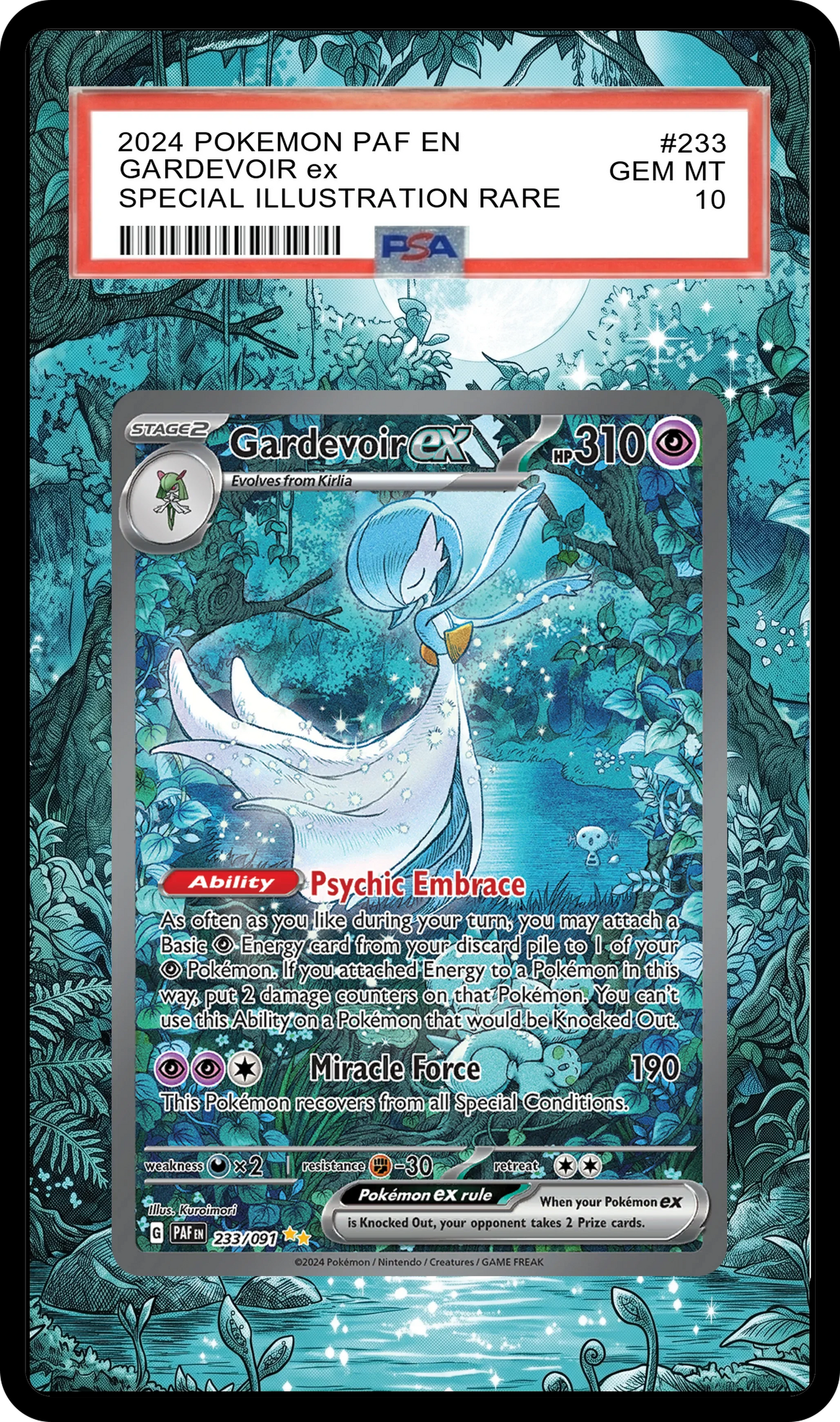 Gardevoir ex - 233 PAF Custom Extended Aura