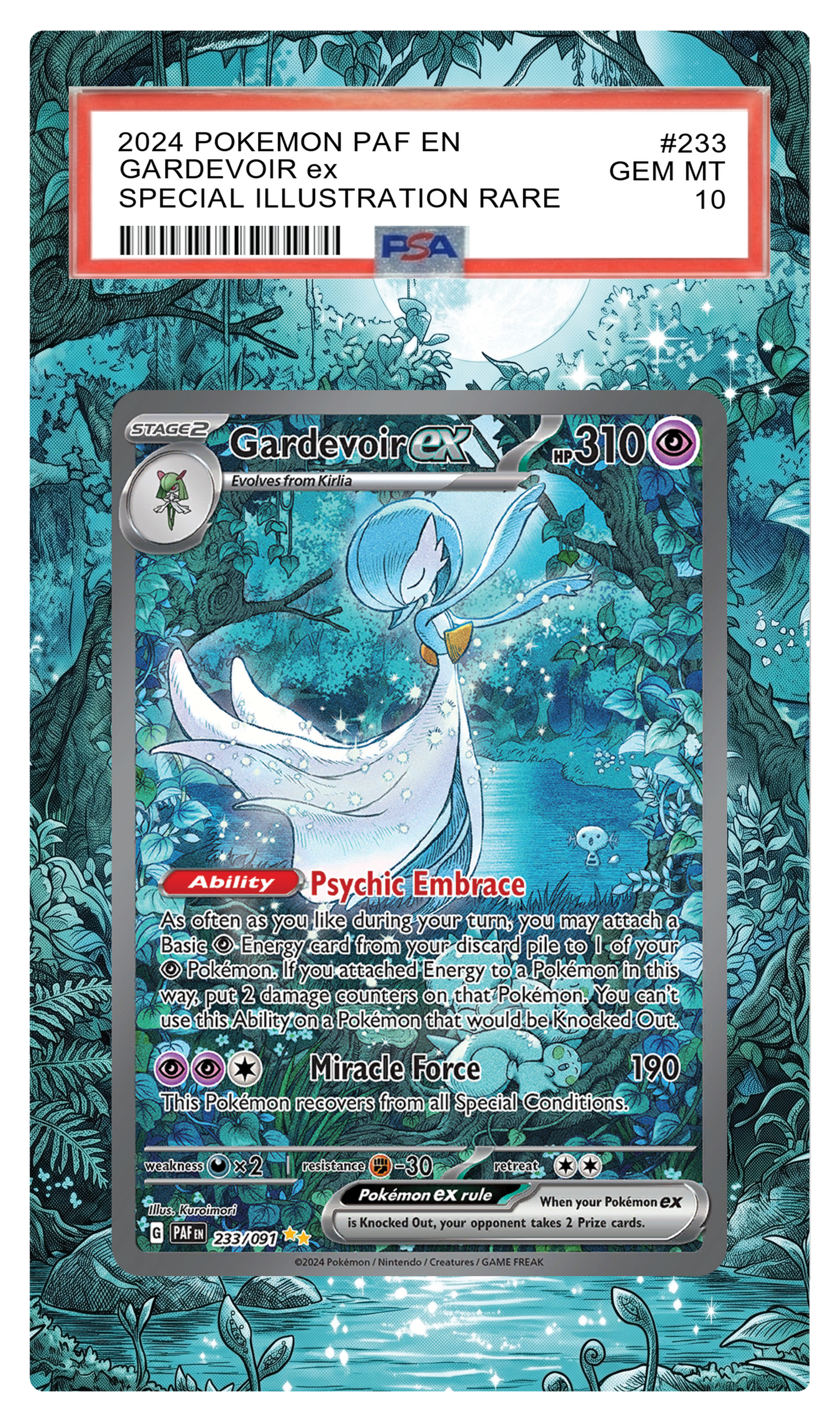 Gardevoir ex - 233 PAF Custom Extended Aura