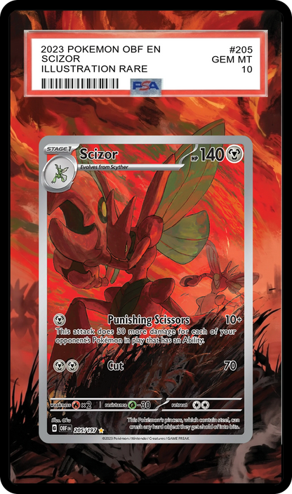 Scizor - 205 OBF Custom Extended Aura