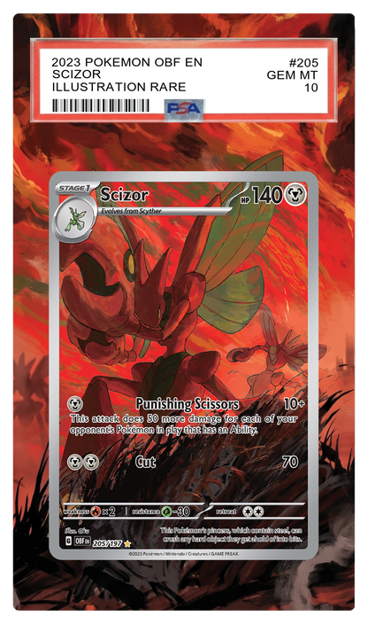 Scizor - 205 OBF Custom Extended Aura