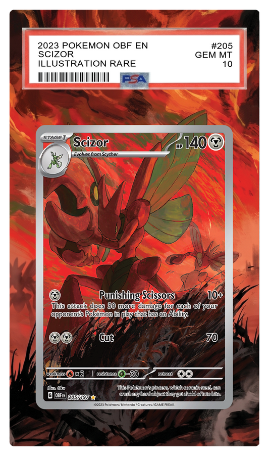 Scizor - 205 OBF Custom Extended Aura