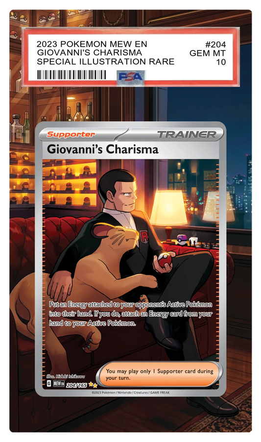 Giovanni's Charisma - 204 MEW Custom Extended Aura