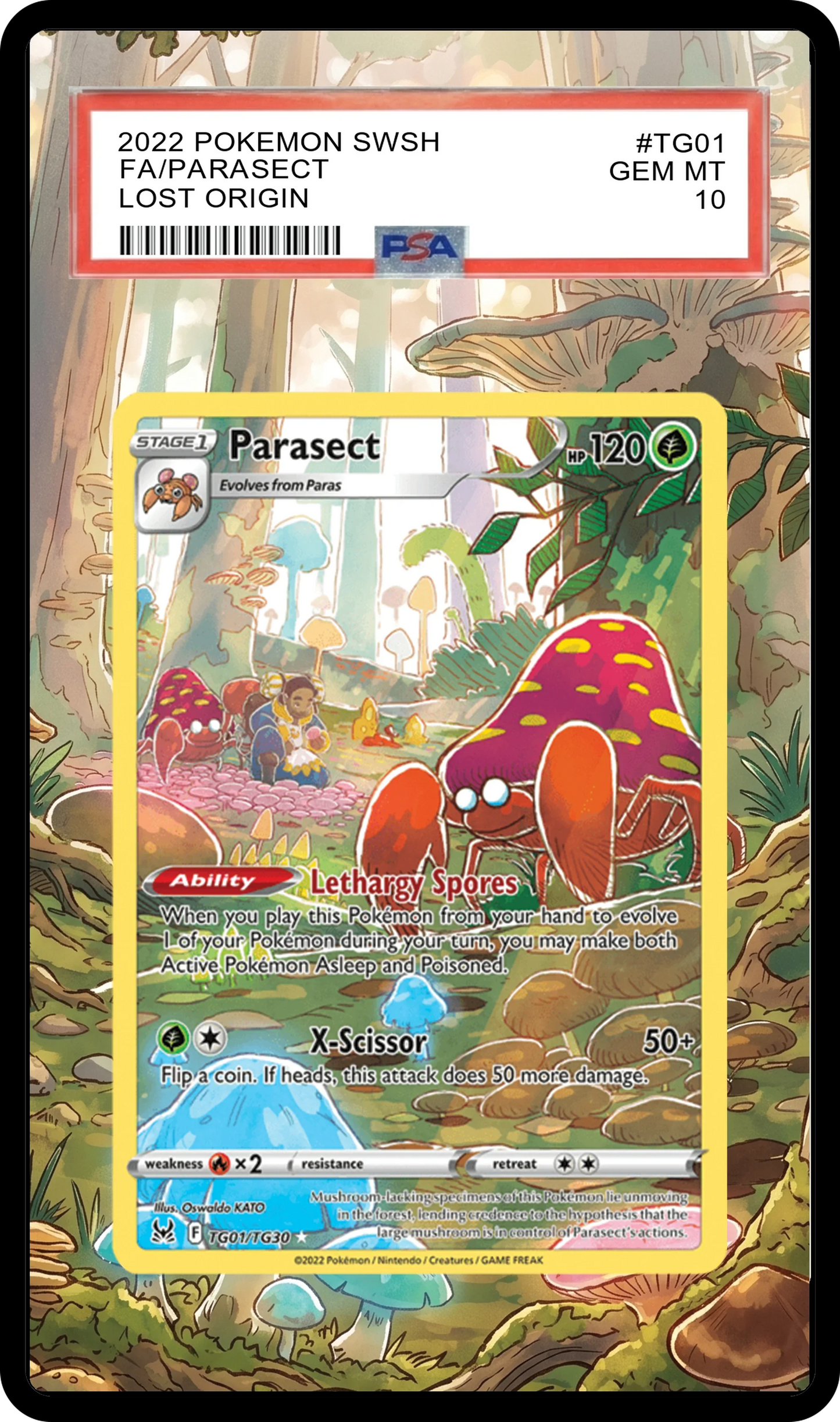 Parasect - TG01 LOR Custom Extended Aura