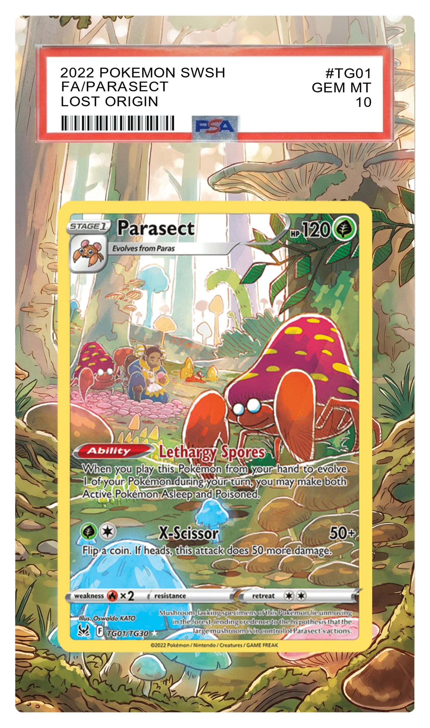 Parasect - TG01 LOR Custom Extended Aura