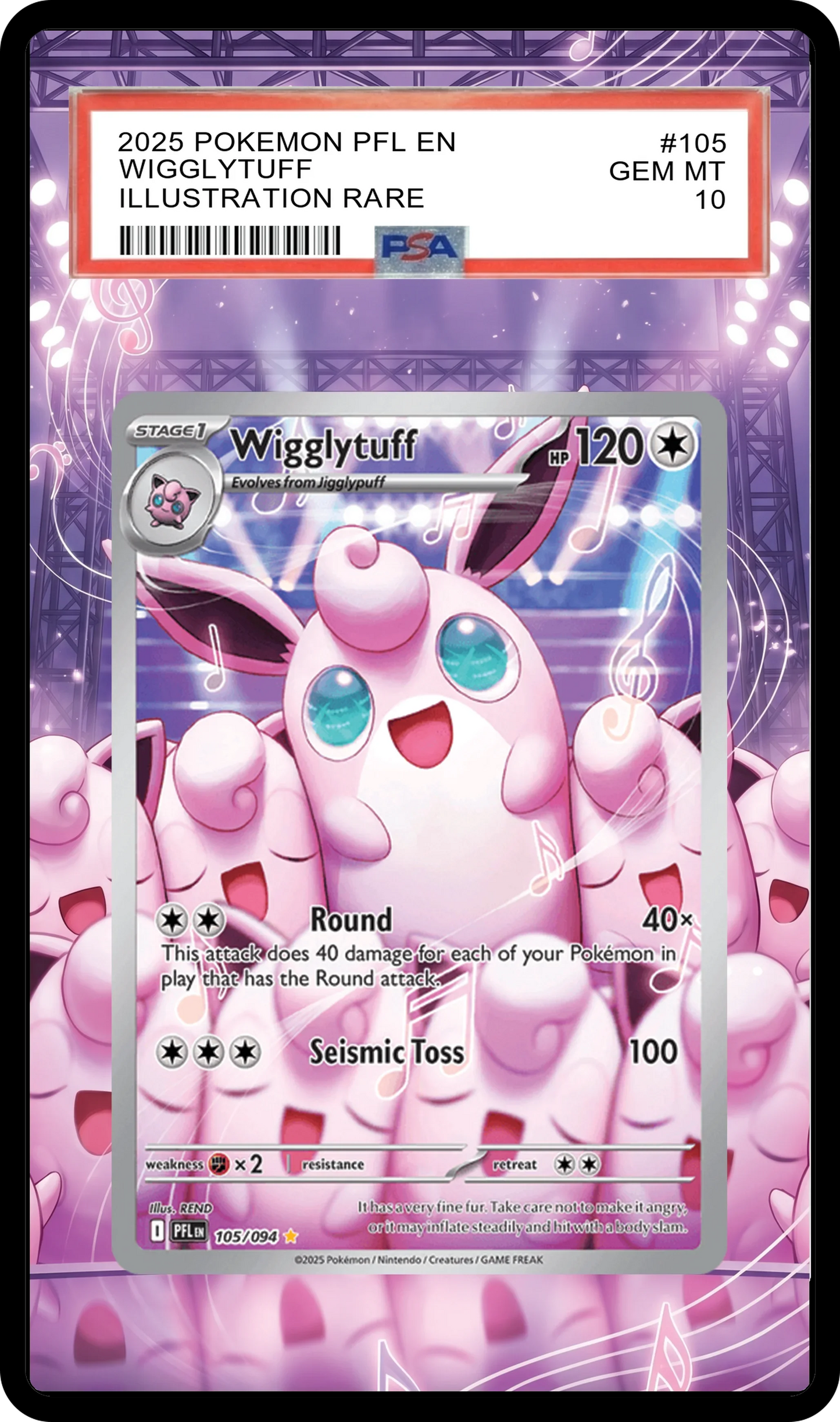 Wigglytuff - 105 PFL Custom Extended Aura