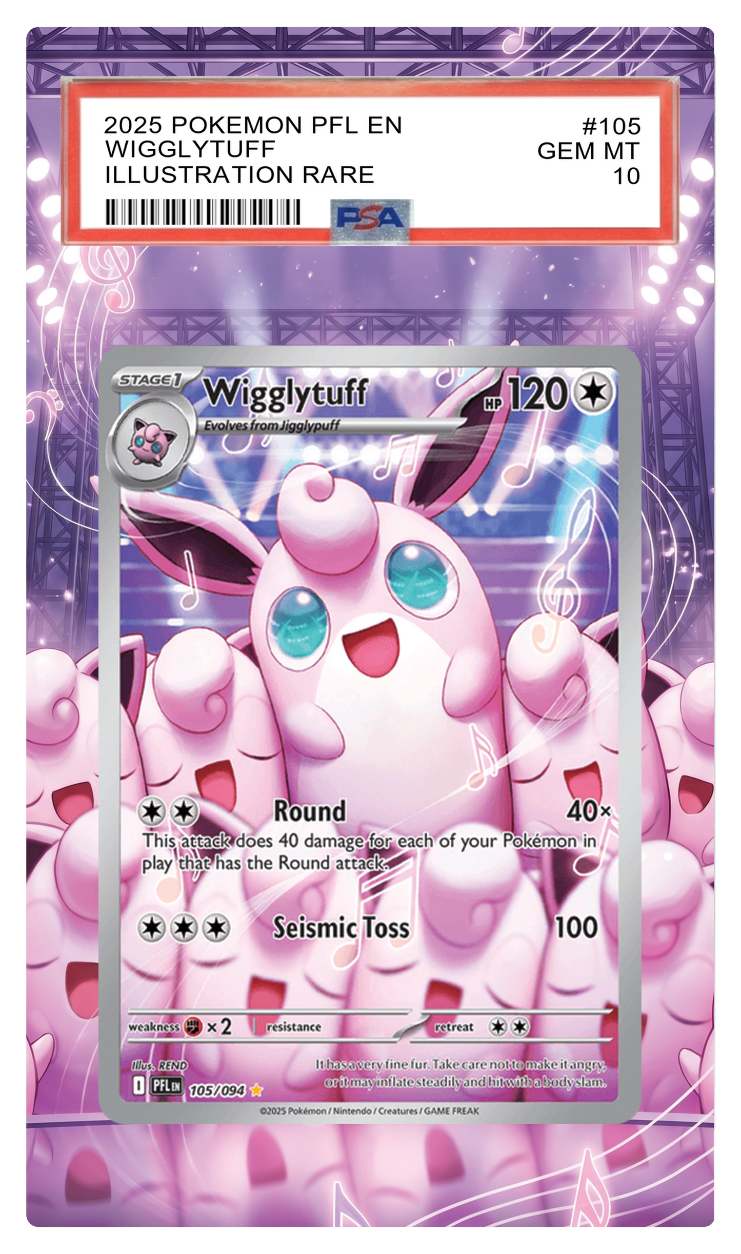 Wigglytuff - 105 PFL Custom Extended Aura