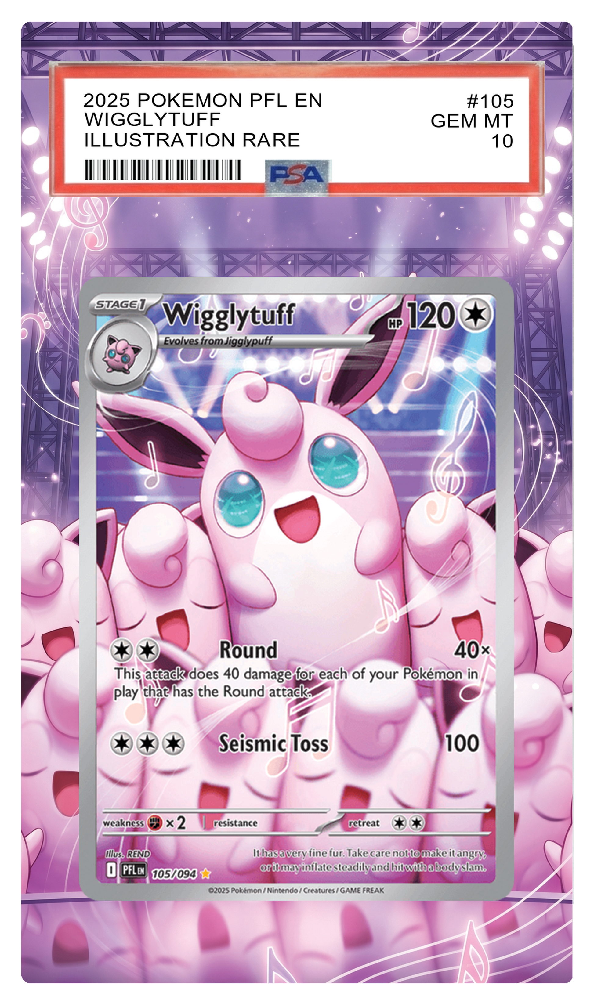 Wigglytuff - 105 PFL Custom Extended Aura