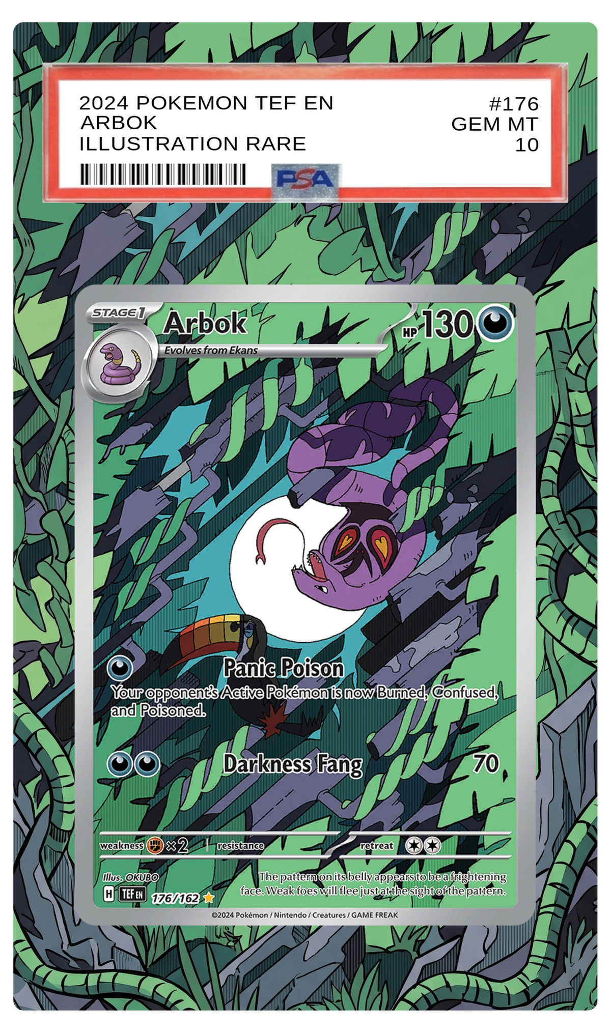 Arbok - 176 TEF Custom Extended Aura