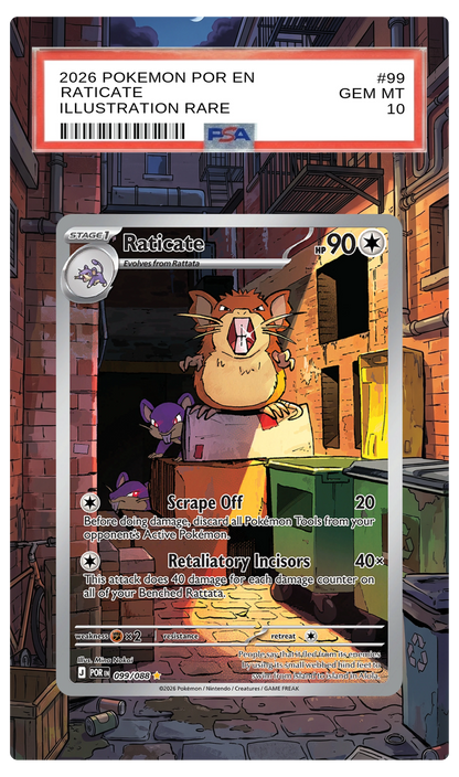 Raticate - 99 POR Custom Extended Aura