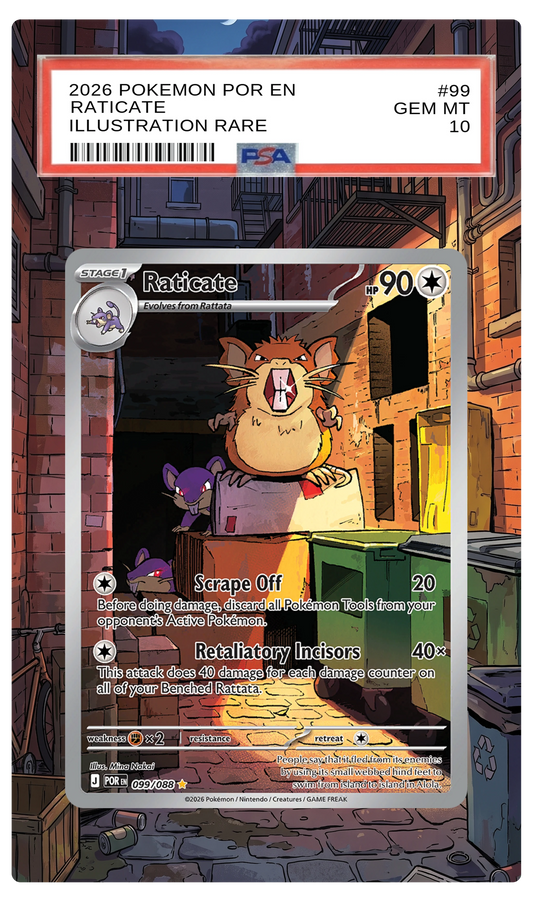 Raticate - 99 POR Custom Extended Aura