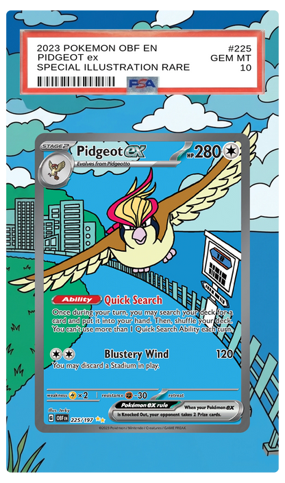 Pidgeot ex - 225 OBF Custom Extended Aura