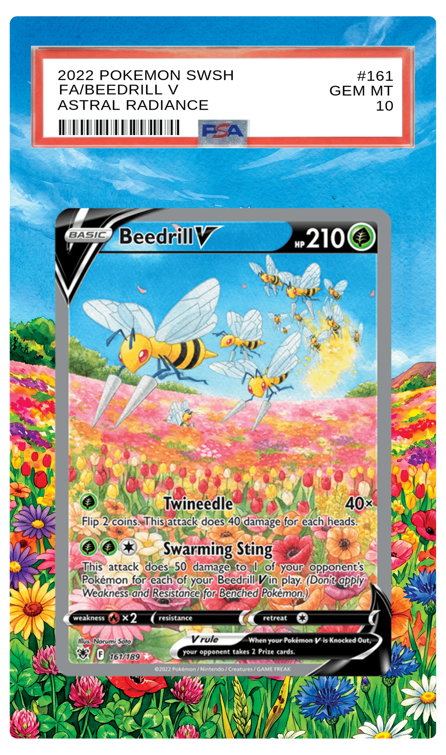 Beedrill V - 161 ASR Custom Extended Aura