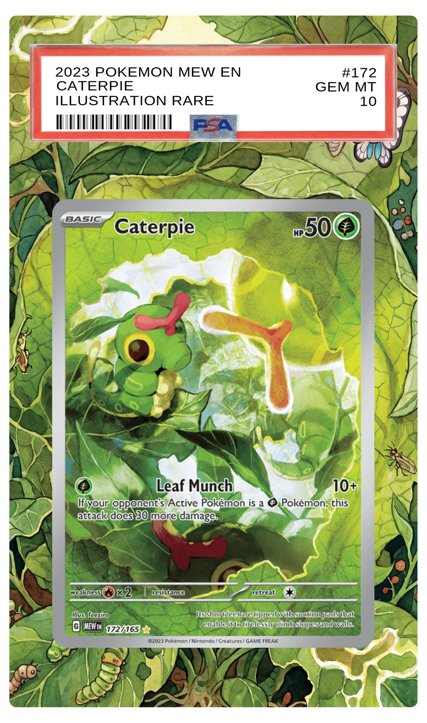 Caterpie - 172 MEW Custom Extended Aura