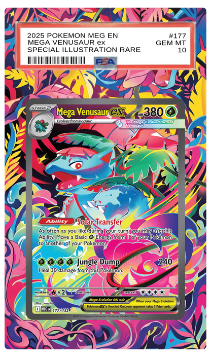 Mega Venusaur ex - 177 MEG Custom Extended Aura