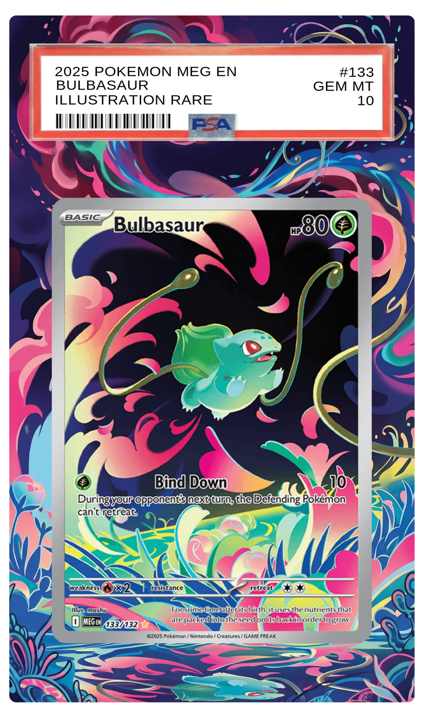 Bulbasaur - 133 MEG Custom Extended Aura