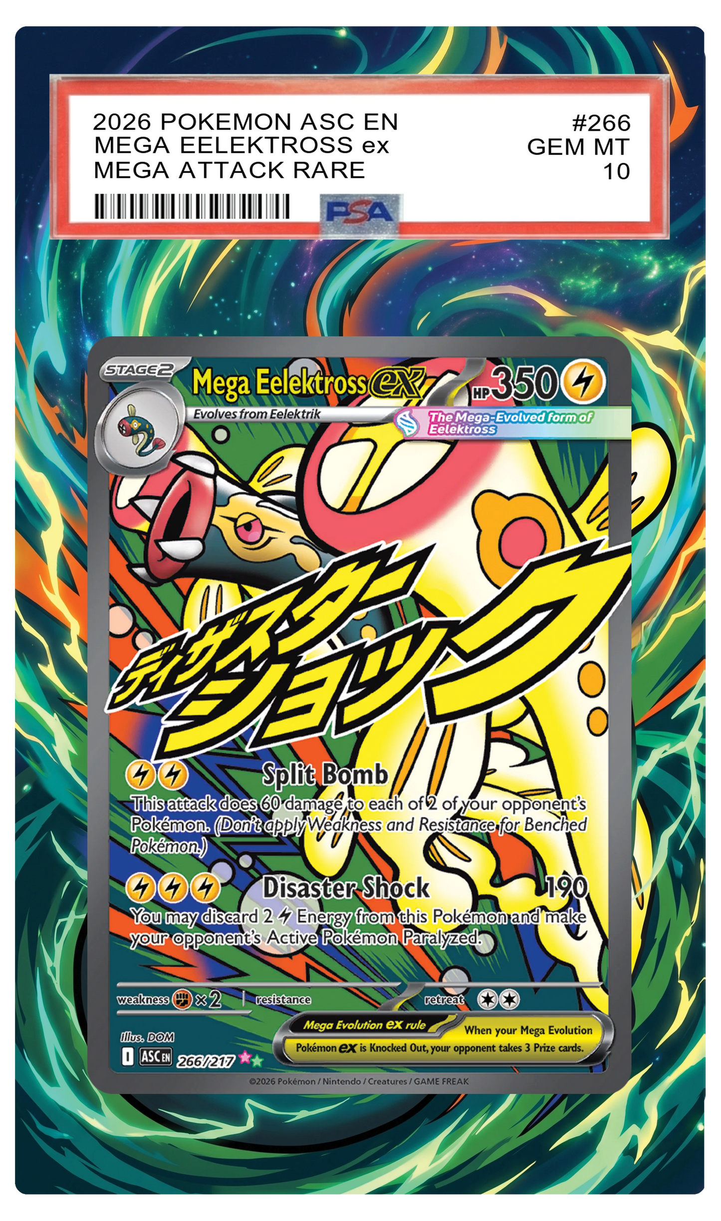 Mega Eelektross ex - 266 ASC Custom Extended Aura