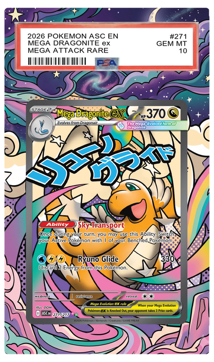 Mega Dragonite ex - 271 ASC Custom Extended Aura