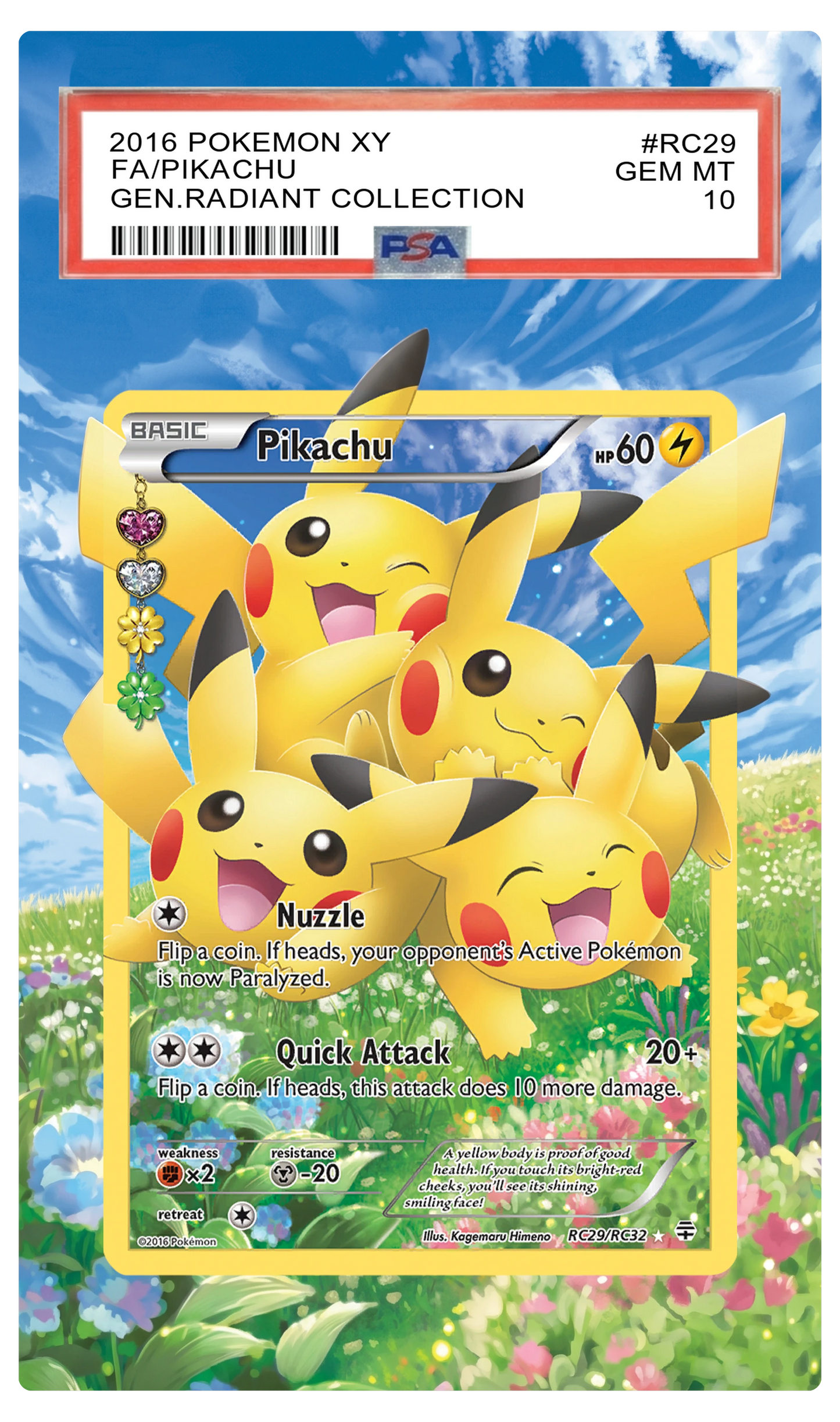 Pikachu - RC29 XY Custom Extended Aura