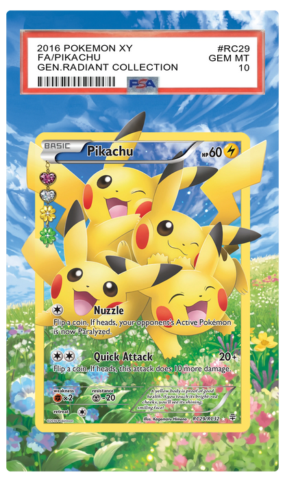 Pikachu - RC29 XY Custom Extended Aura