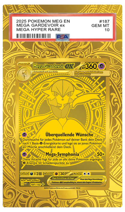 Mega Gardevoir ex - 187 MEG Custom Extended Aura