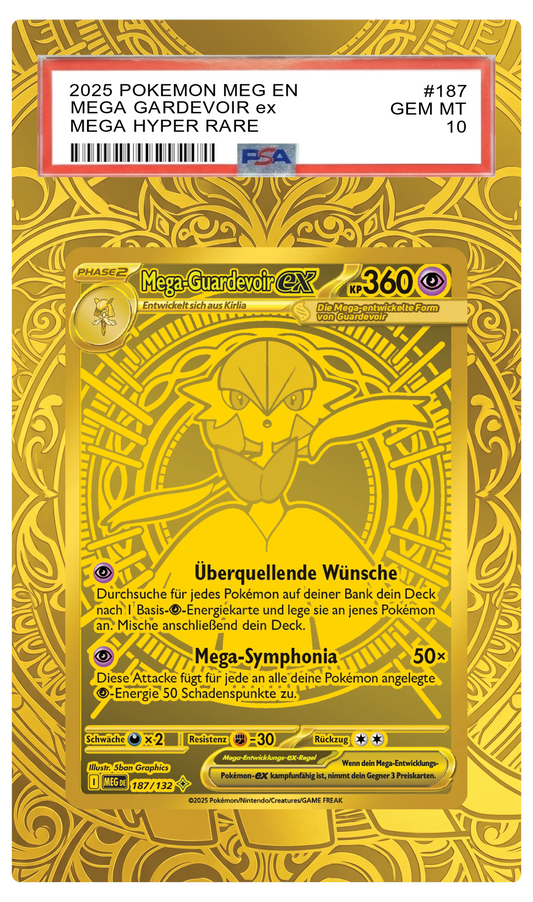 Mega Gardevoir ex - 187 MEG Custom Extended Aura
